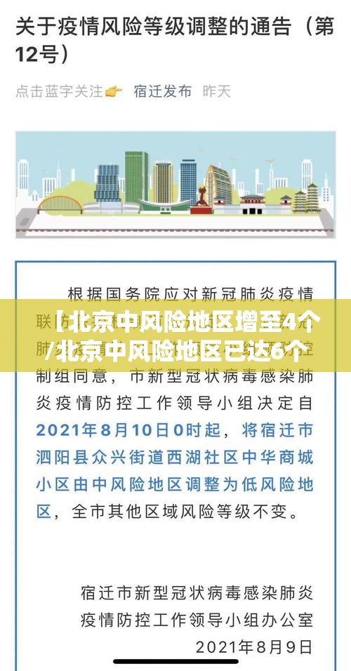 【北京中风险地区增至4个/北京中风险地区已达6个】