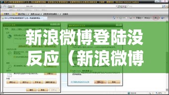 新浪微博登陆没反应（新浪微博登陆没反应怎么办）