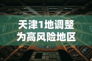 天津1地调整为高风险地区/天津高风险区域