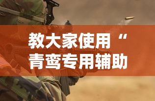 教大家使用“青鸾专用辅助器”可以辅助