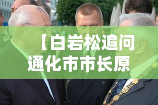 【白岩松追问通化市市长原因在哪/通化白岩个人资料】