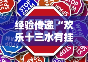 经验传递“欢乐十三水有挂没”详细辅助