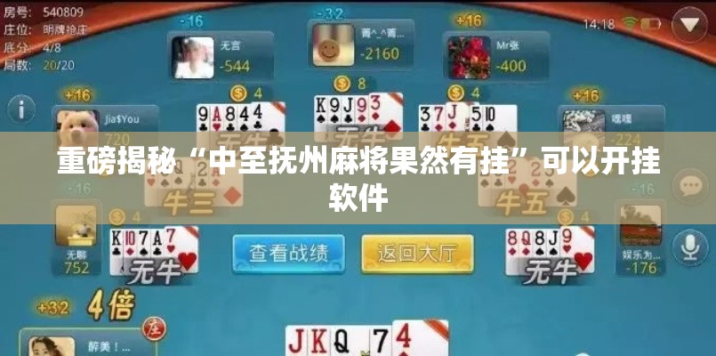 重磅揭秘“中至抚州麻将果然有挂	”可以开挂软件