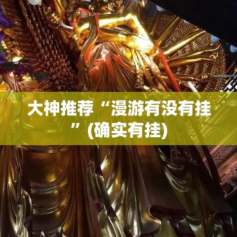 大神推荐“漫游有没有挂”(确实有挂)