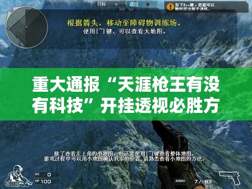 重大通报“天涯枪王有没有科技”开挂透视必胜方法