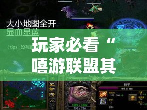 玩家必看“嘻游联盟其实真的有挂”2026用挂