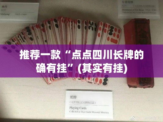 推荐一款“点点四川长牌的确有挂”(其实有挂)