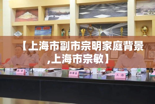 【上海市副市宗明家庭背景,上海市宗敏】