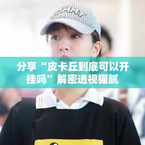 分享“皮卡丘到底可以开挂吗”解密透视猫腻