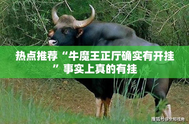 热点推荐“牛魔王正厅确实有开挂	”事实上真的有挂