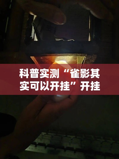 科普实测“雀影其实可以开挂”开挂教学