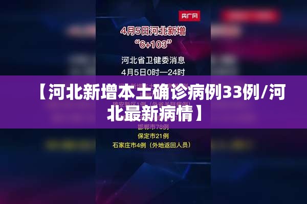 【河北新增本土确诊病例33例/河北最新病情】 【河北新增本土确诊病例33例/河北最新病情】