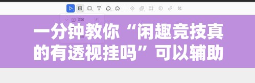 一分钟教你“闲趣竞技真的有透视挂吗”可以辅助