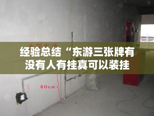 经验总结“东游三张牌有没有人有挂真可以装挂 经验总结“东游三张牌有没有人有挂真可以装挂