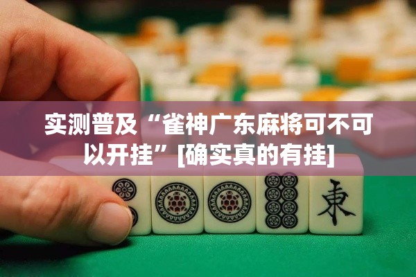 实测普及“雀神广东麻将可不可以开挂”[确实真的有挂]