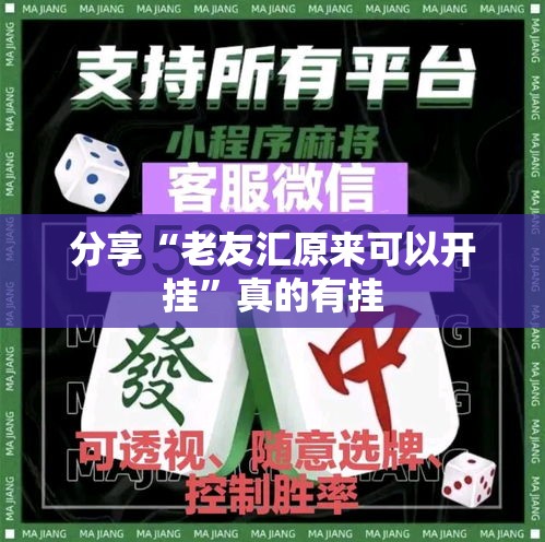 分享“老友汇原来可以开挂”真的有挂