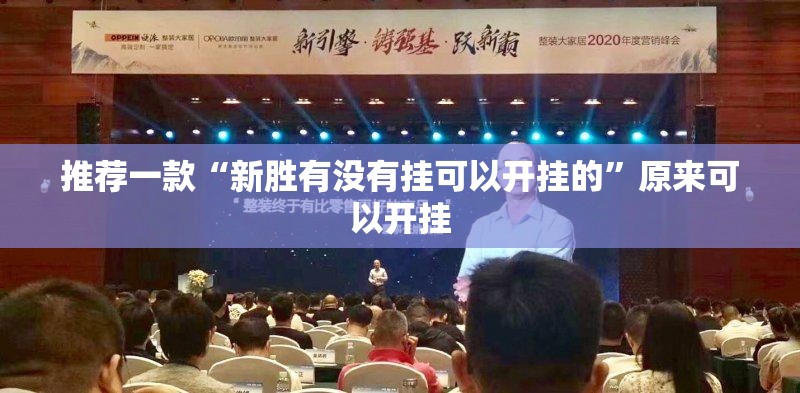 推荐一款“新胜有没有挂可以开挂的”原来可以开挂