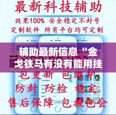 辅助最新信息“金戈铁马有没有能用挂呢	”开挂神器