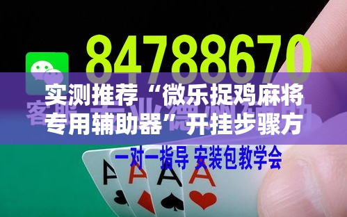 实测推荐“微乐捉鸡麻将专用辅助器”开挂步骤方法