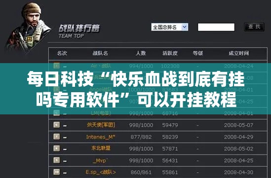 每日科技“快乐血战到底有挂吗专用软件”可以开挂教程