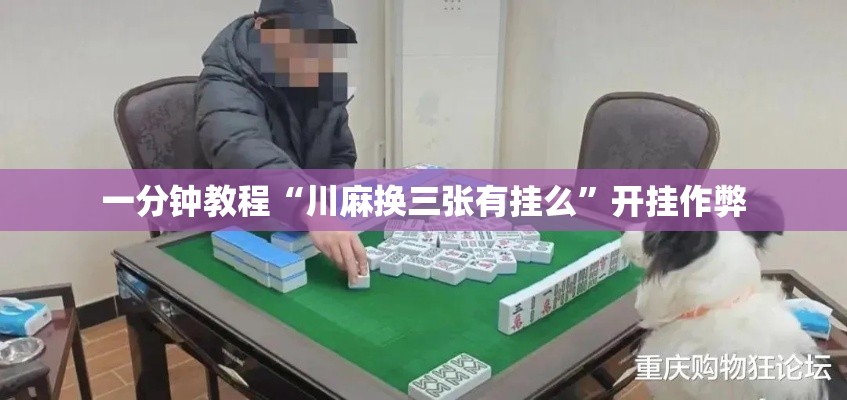 一分钟教程“川麻换三张有挂么”开挂作弊