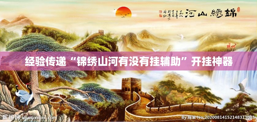 经验传递“锦绣山河有没有挂辅助”开挂神器