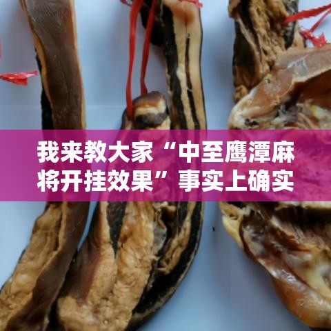 我来教大家“中至鹰潭麻将开挂效果”事实上确实有挂