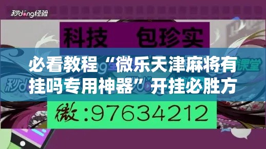 必看教程“微乐天津麻将有挂吗专用神器”开挂必胜方法