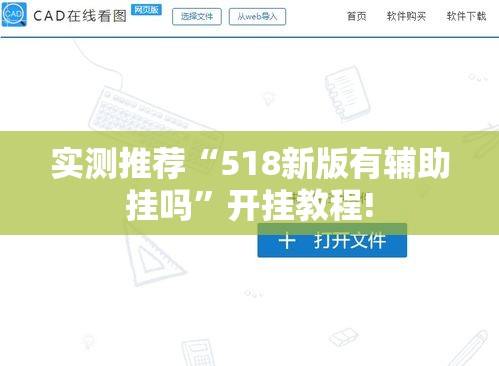 实测推荐“518新版有辅助挂吗”开挂教程!