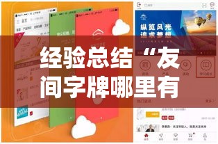 经验总结“友间字牌哪里有透视挂	”2026用挂