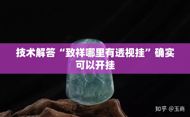 技术解答“致祥哪里有透视挂	”确实可以开挂