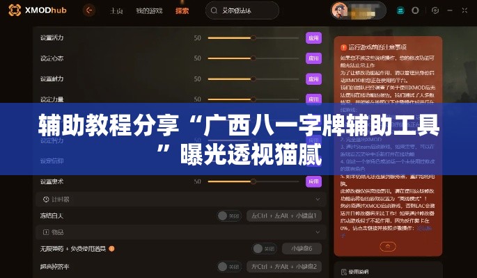 辅助教程分享“广西八一字牌辅助工具”曝光透视猫腻