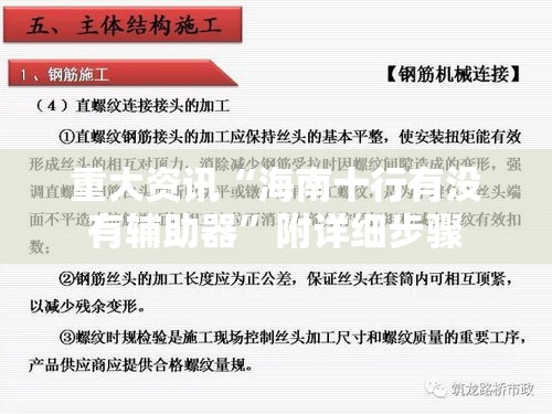 重大资讯“海南十行有没有辅助器”附详细步骤