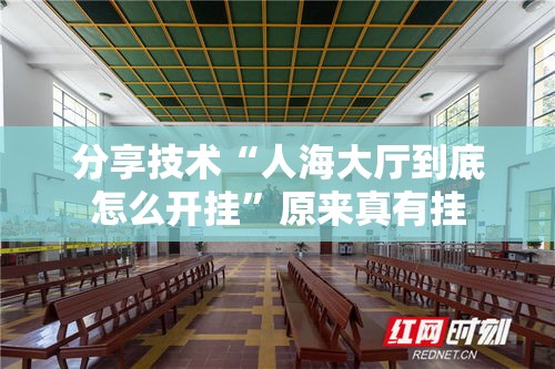 分享技术“人海大厅到底怎么开挂”原来真有挂