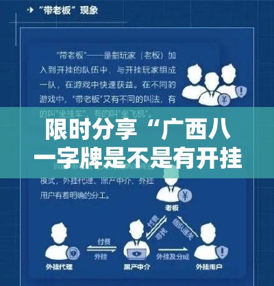 限时分享“广西八一字牌是不是有开挂”专业师傅带你了解