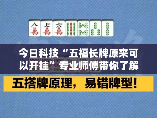 今日科技“五福长牌原来可以开挂”专业师傅带你了解