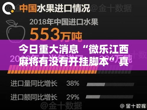 今日重大消息“微乐江西麻将有没有开挂脚本”真可以装挂