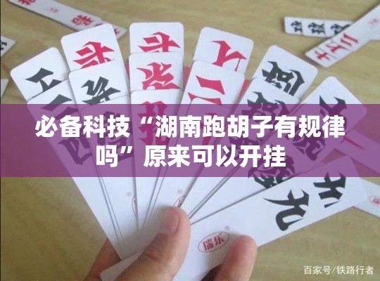 必备科技“湖南跑胡子有规律吗”原来可以开挂