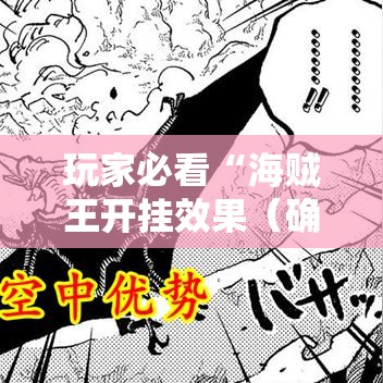 玩家必看“海贼王开挂效果（确实有挂）