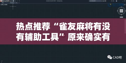 热点推荐“雀友麻将有没有辅助工具”原来确实有挂