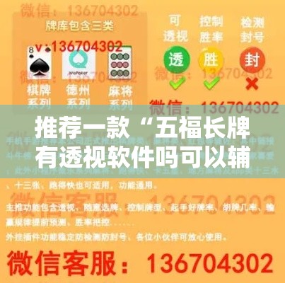 推荐一款“五福长牌有透视软件吗可以辅助