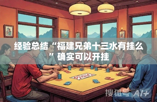 经验总结“福建兄弟十三水有挂么	”确实可以开挂