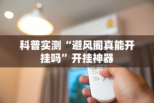 科普实测“避风阁真能开挂吗	”开挂神器