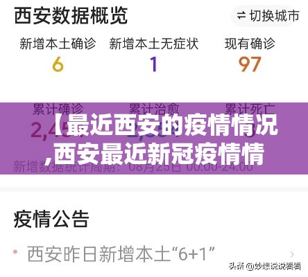 【最近西安的疫情情况,西安最近新冠疫情情况】