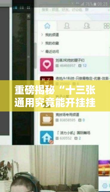 重磅揭秘“十三张通用究竟能开挂挂吗可以辅助