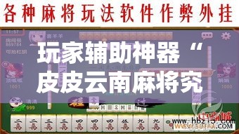玩家辅助神器“皮皮云南麻将究竟怎么开挂”开挂必胜方法