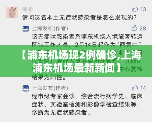 【浦东机场现2例确诊,上海浦东机场最新新闻】