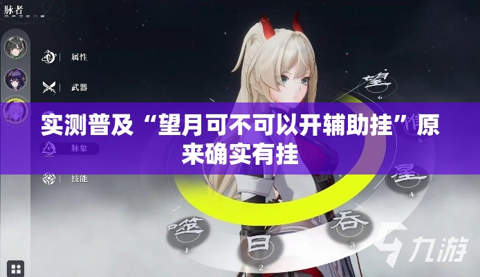 实测普及“望月可不可以开辅助挂”原来确实有挂