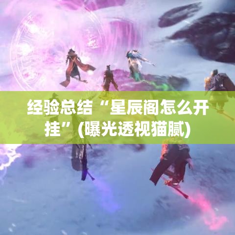 经验总结“星辰阁怎么开挂”(曝光透视猫腻)