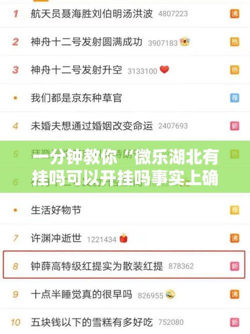 一分钟教你“微乐湖北有挂吗可以开挂吗事实上确实有挂